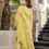 Thumbnail: Women's Chanderi Butti Printed Kurta Set with Chanderi Pant and Dupatta