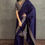 Thumbnail: Soft Space Silk Saree with Sequins and Dori Embroidery Border and Designer Space