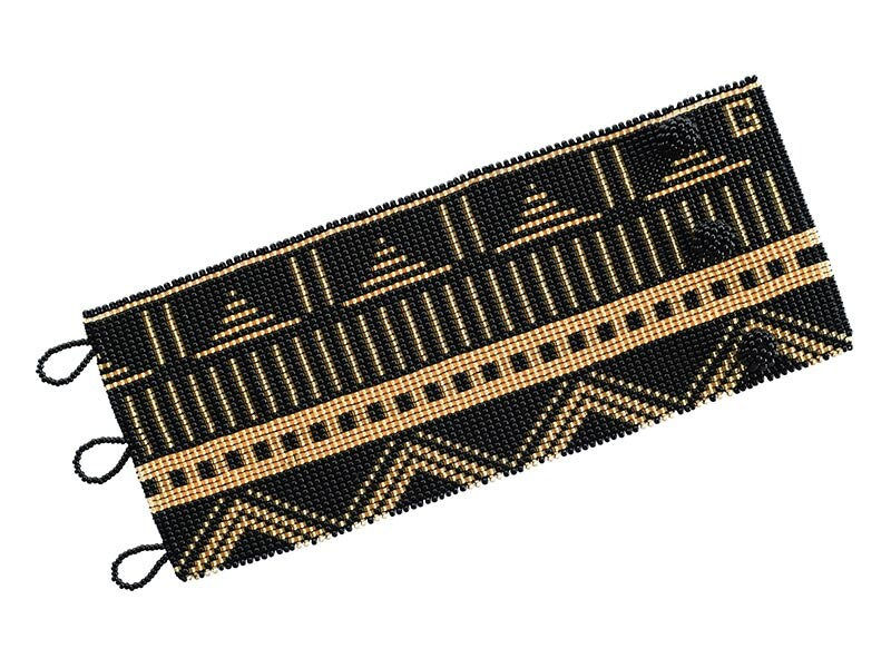 Thumbnail: African Beaded loom Bracelet,American Bracelet, seed bead Bracelet, loom Bracele