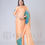 Thumbnail: Peacock Feather Freehand Saree easy drape saree