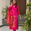 Thumbnail: Silk Printed Suit Set with Dupatta  Elegant Festive and Party Wear Dress for Wo