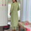 Thumbnail: Women Rayon Embroidered Kurta Set with Pant and Chanderi Dupatta | Festive Wear