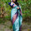 Thumbnail: Kubera Pattu Silk saree with Designer Indian silk saree, Party Wear Saree Weddin