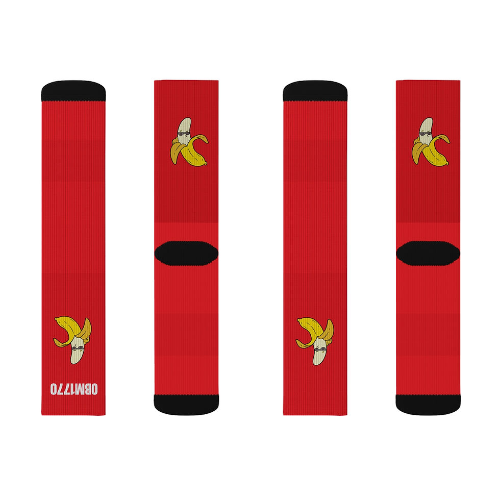 Thumbnail: OBM1770 Fun Banana Socks 