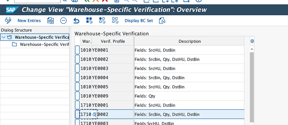 Define Verification Profile