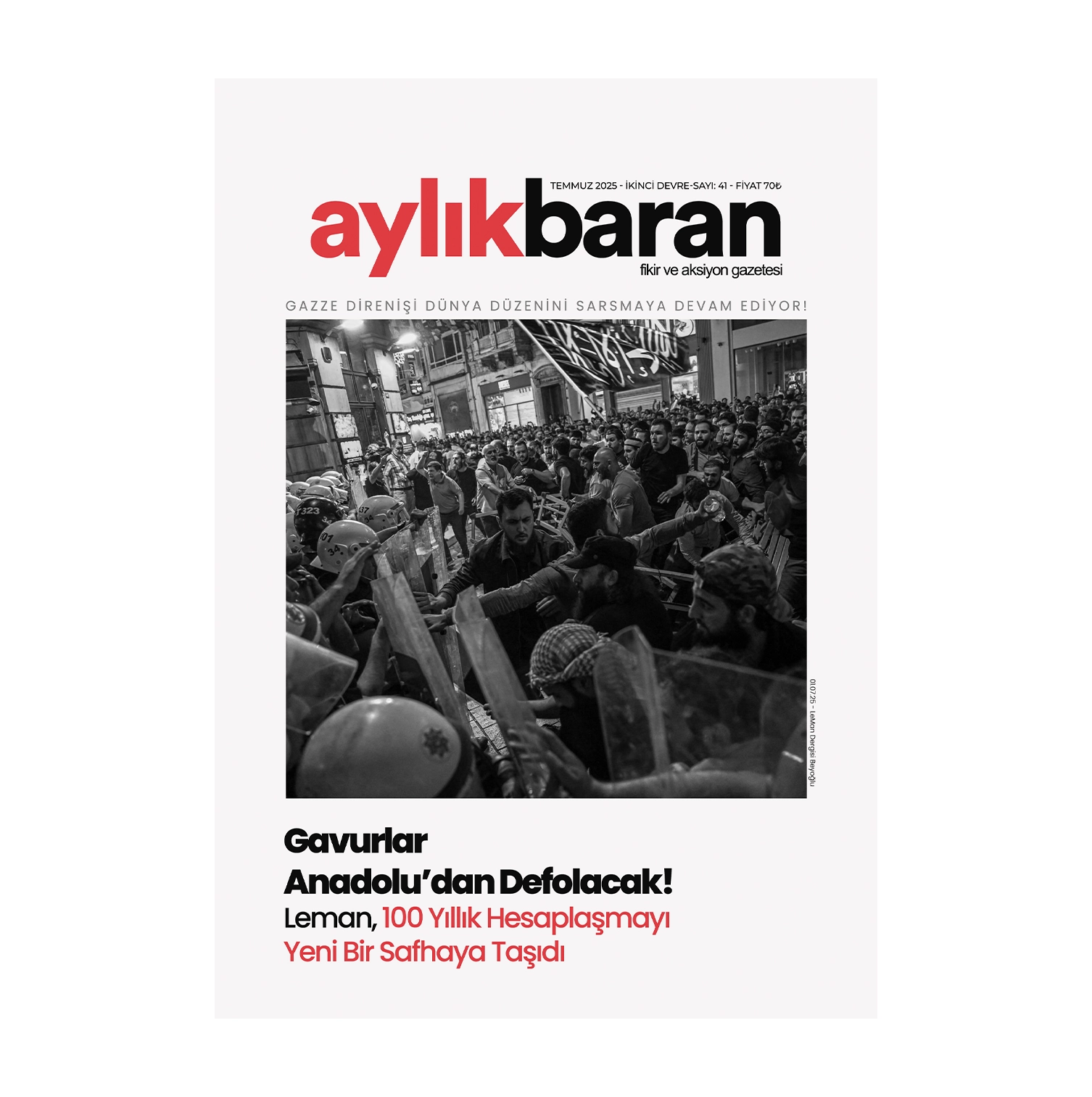 Aylık Baran Dergisi 41. Sayı Çıktı