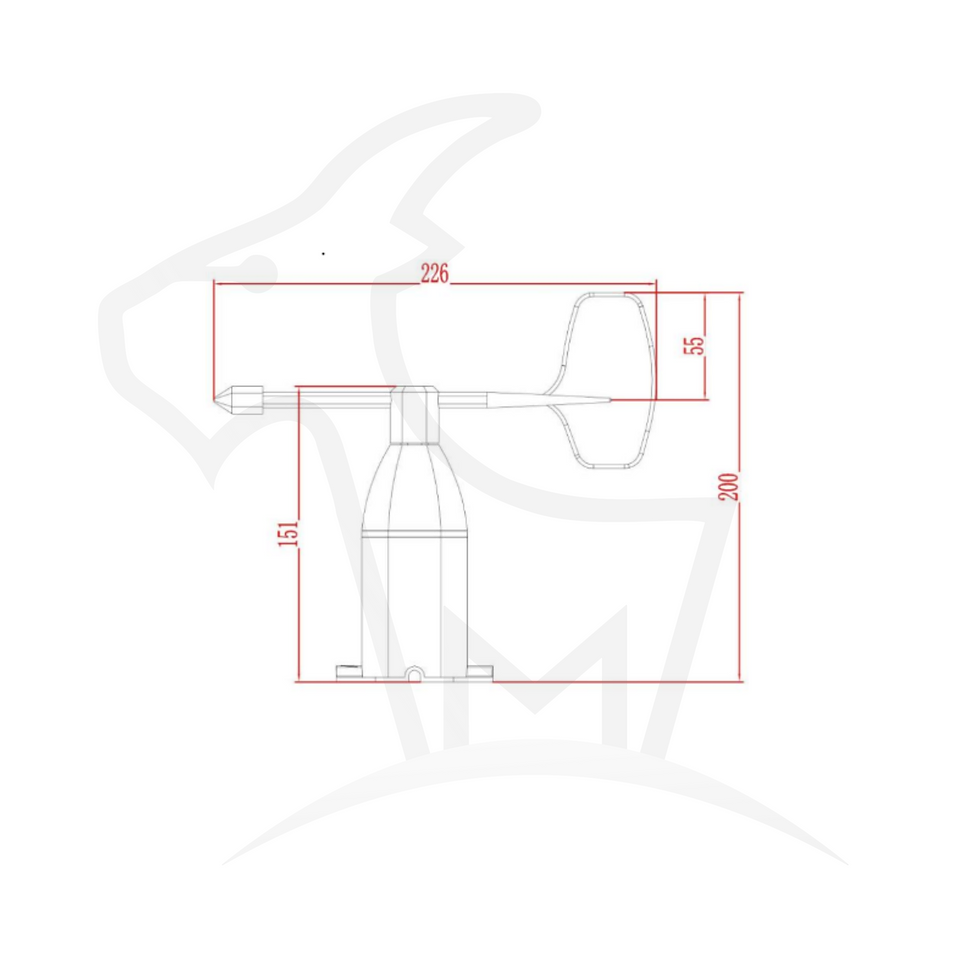 Skema RK110-01 Wind Direction SS_Mertani Instruments