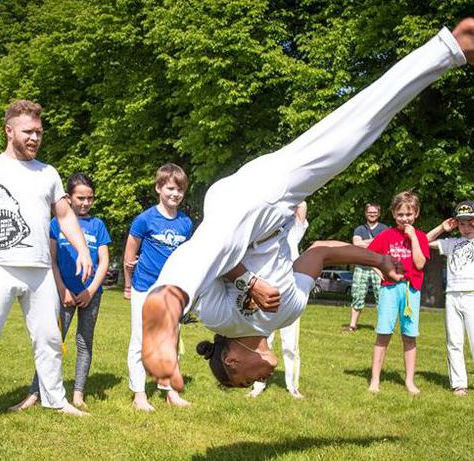 Kapoeiras vasaras nodarbību grafiks