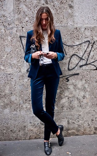 Oficina suit azul