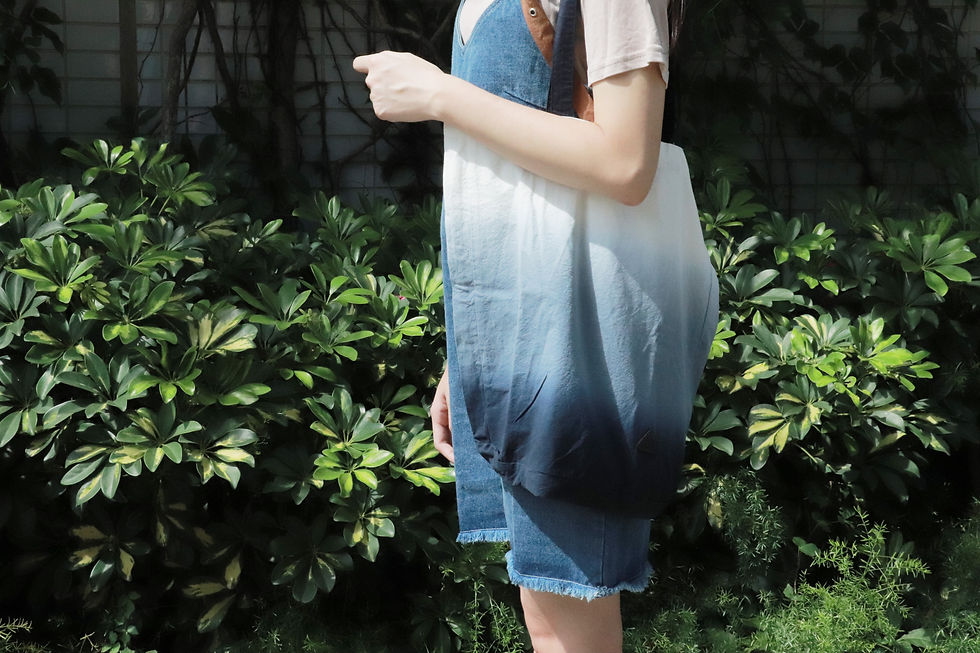 Thumbnail: Fading Blue Totebag