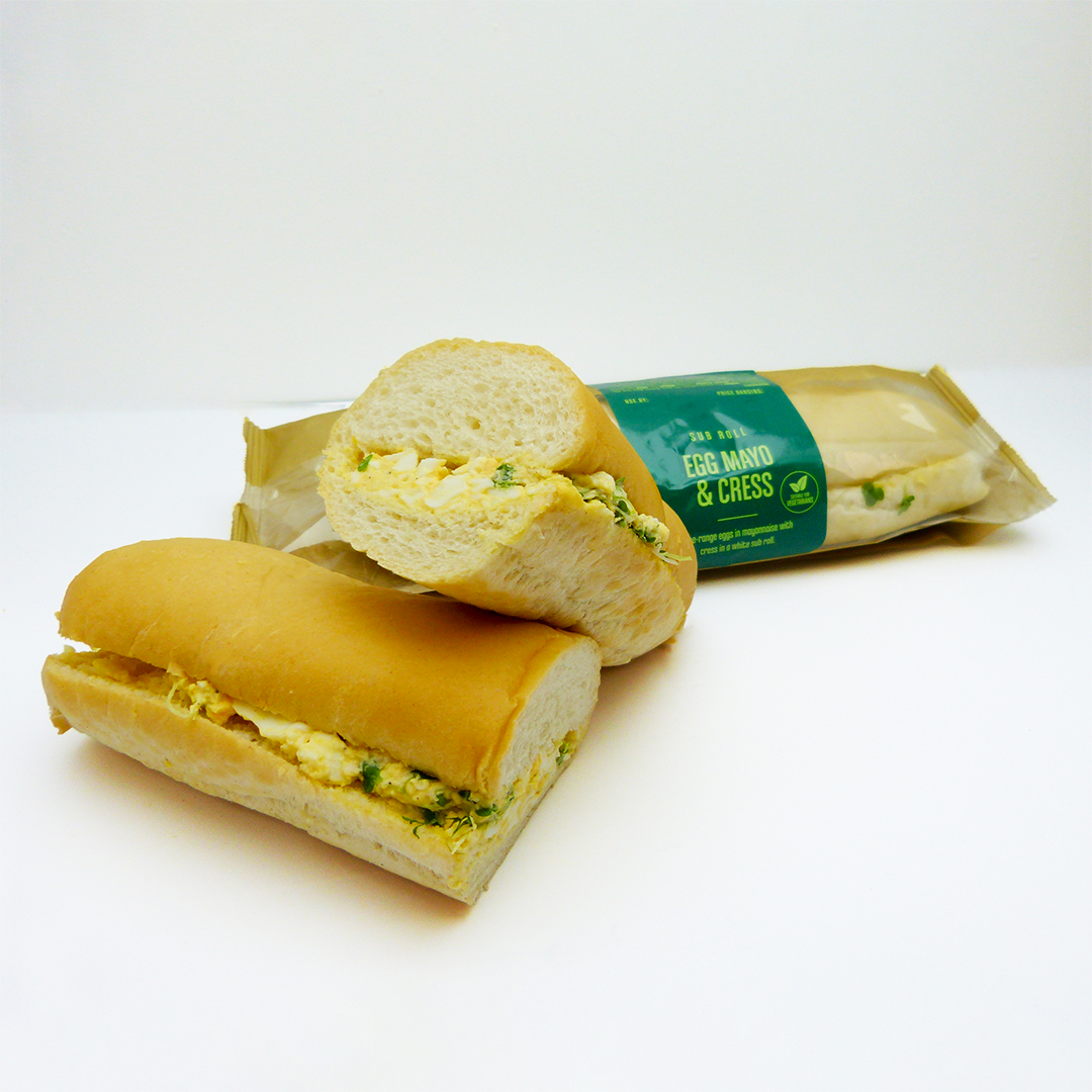 Egg Mayo & Cress Sub Roll