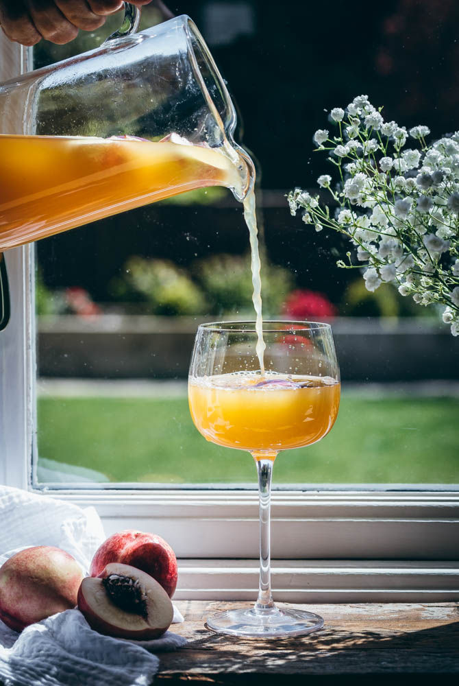 Peach & Jasmine Iced Tea