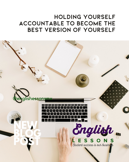 How to start holding yourself accountable to achieve your goals