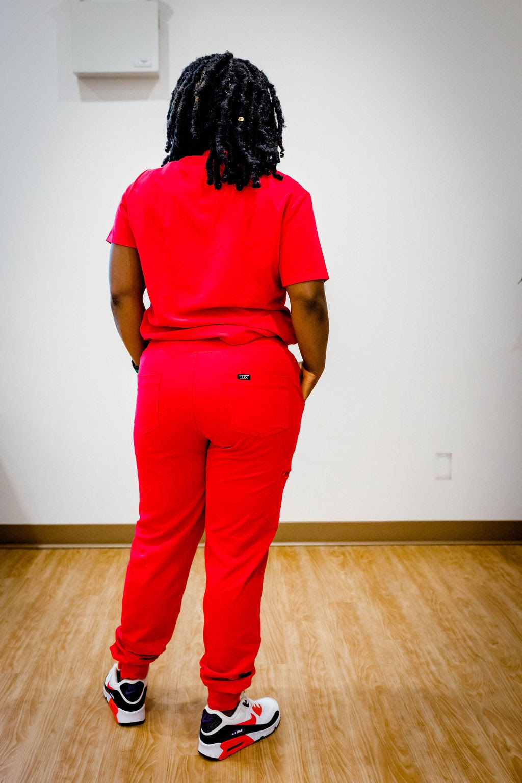 Elite Women’s *Slim Fit* Joggers - Cherry Red: BOXING DAY SALE 🎉