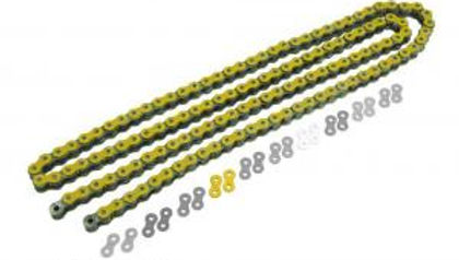 Geel 420 pitch 130L ketting