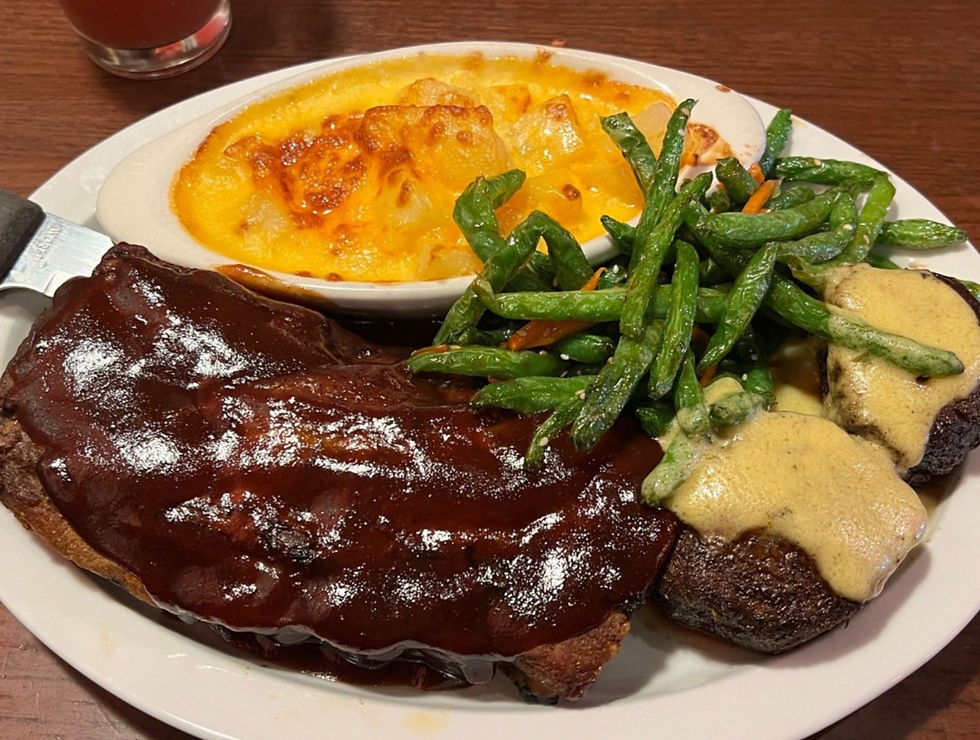 Arranged Food and Objects