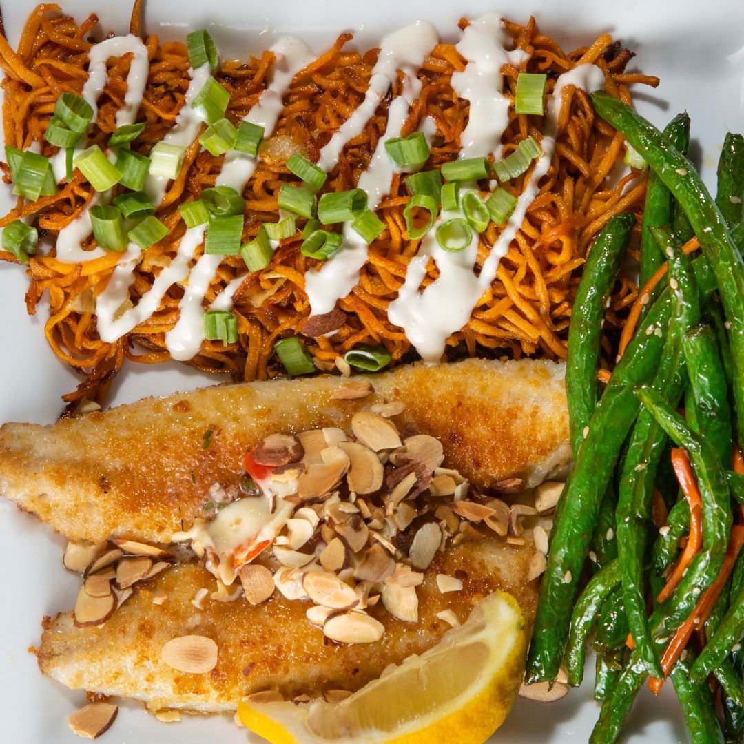 Arranged Food and Objects