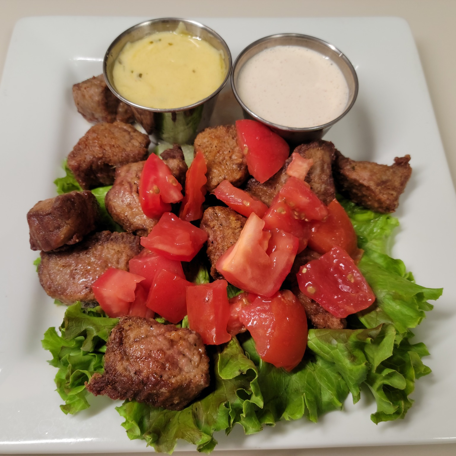 Arranged Food and Objects