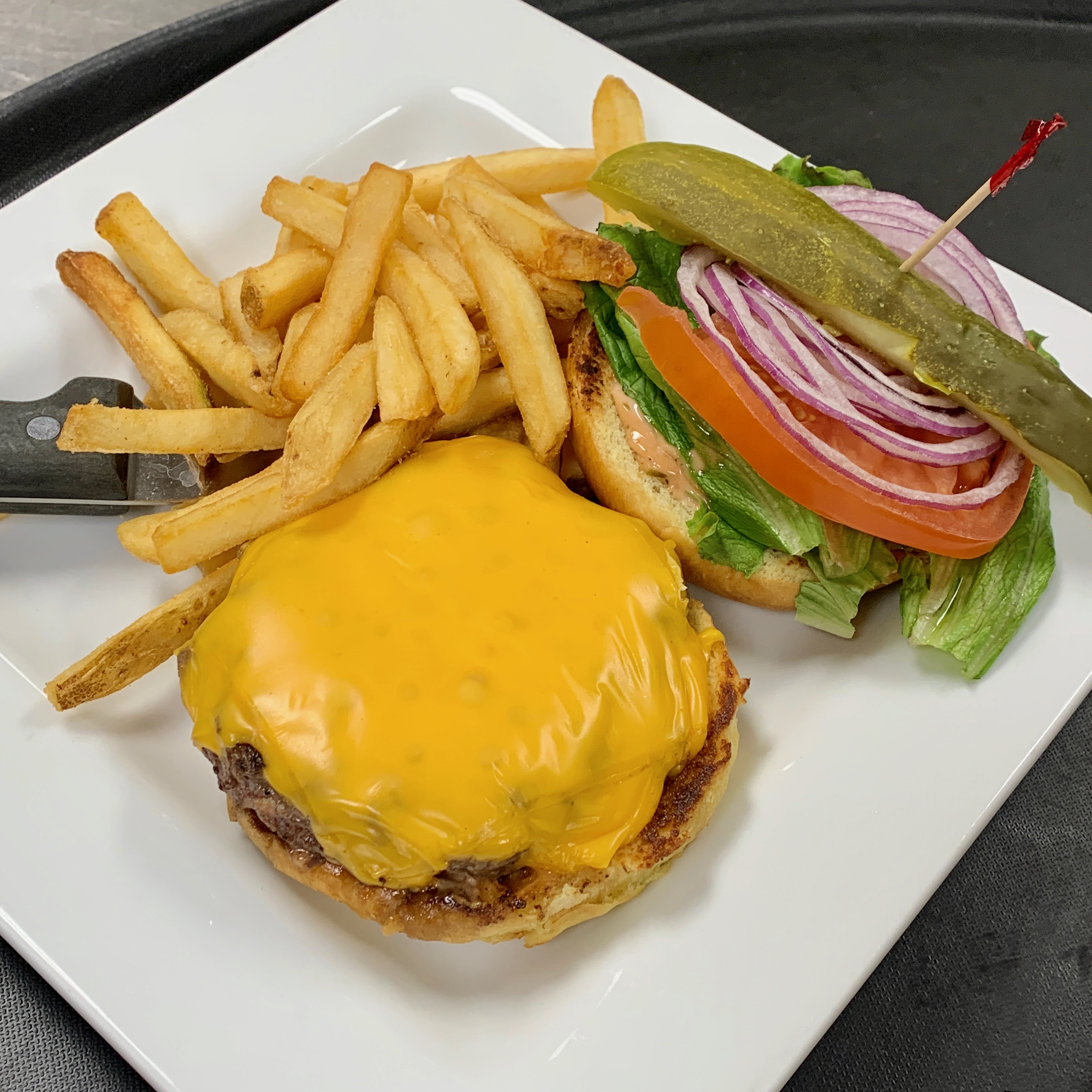 Arranged Food and Objects