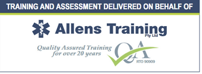 Training delivered on behalf of Allens Training Pty Ltd