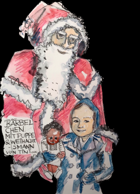 Der Weihnachtsmann und Bärbel 23. Dezember 2019