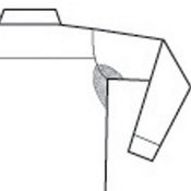 Thumbnail: DNC HiVis 2 Tone Cool-Breeze Close Front Cotton Shirt - Long sleeve