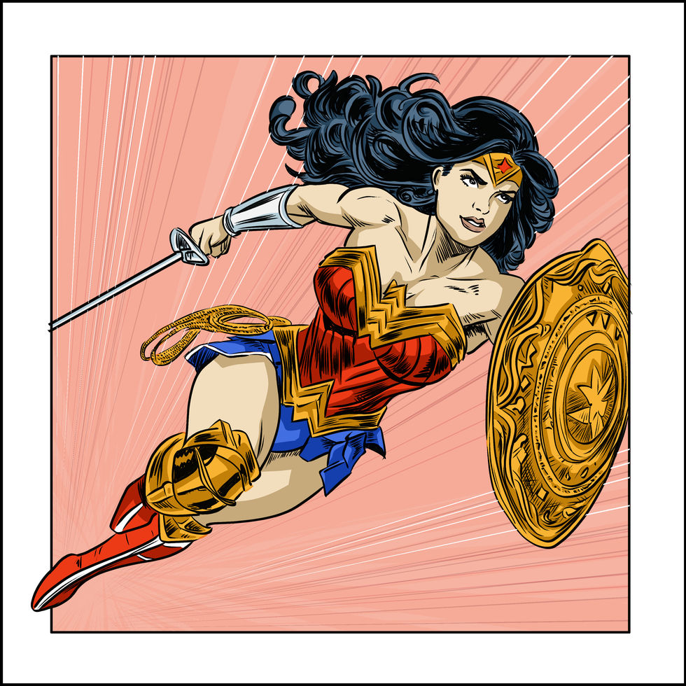 Wonder Woman color
