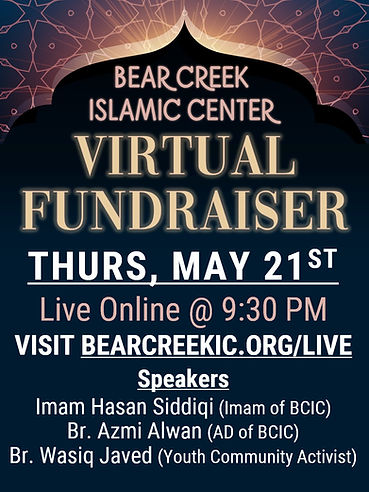 Virtual Fundraiser Flyer