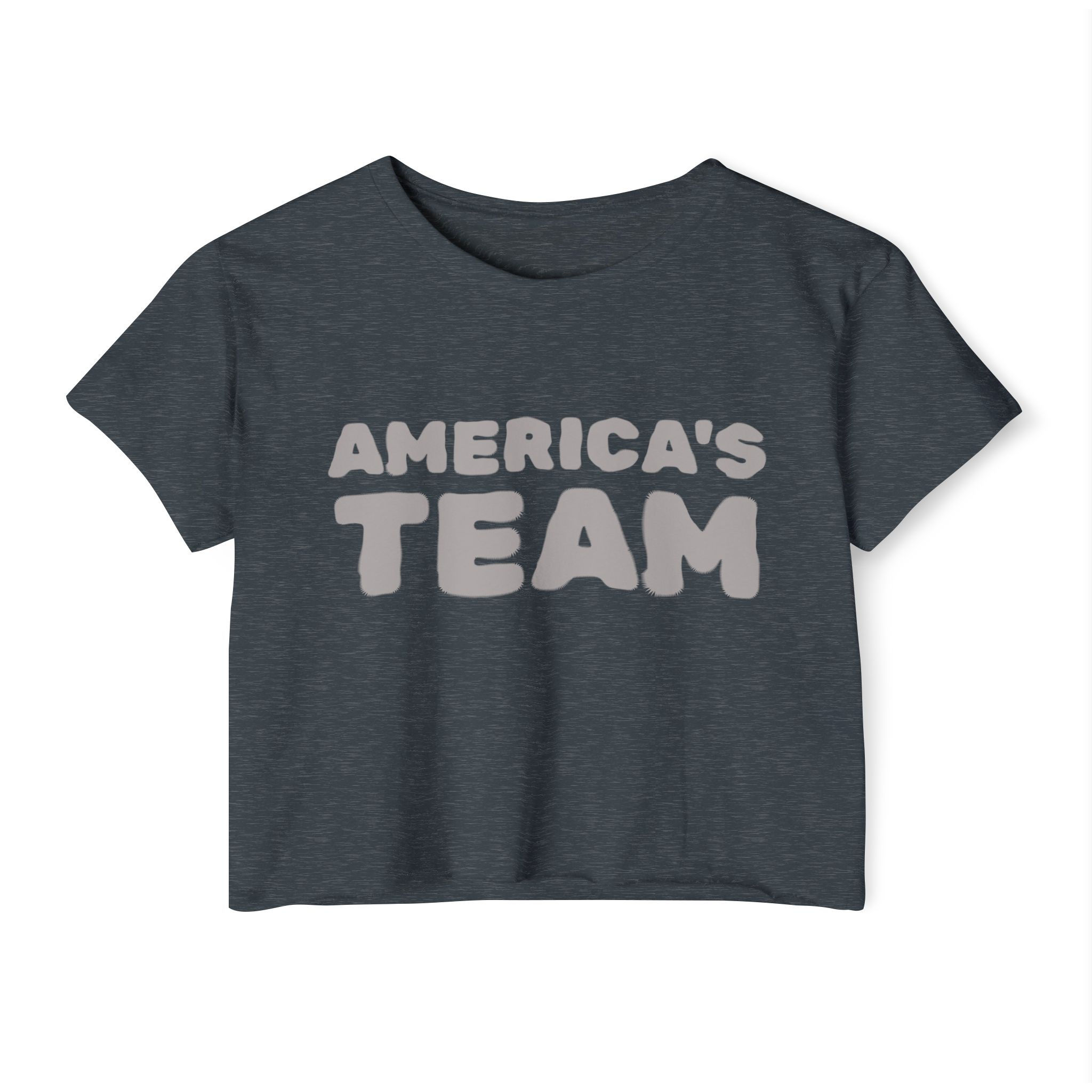 Dallas Football Crop Top Shirt