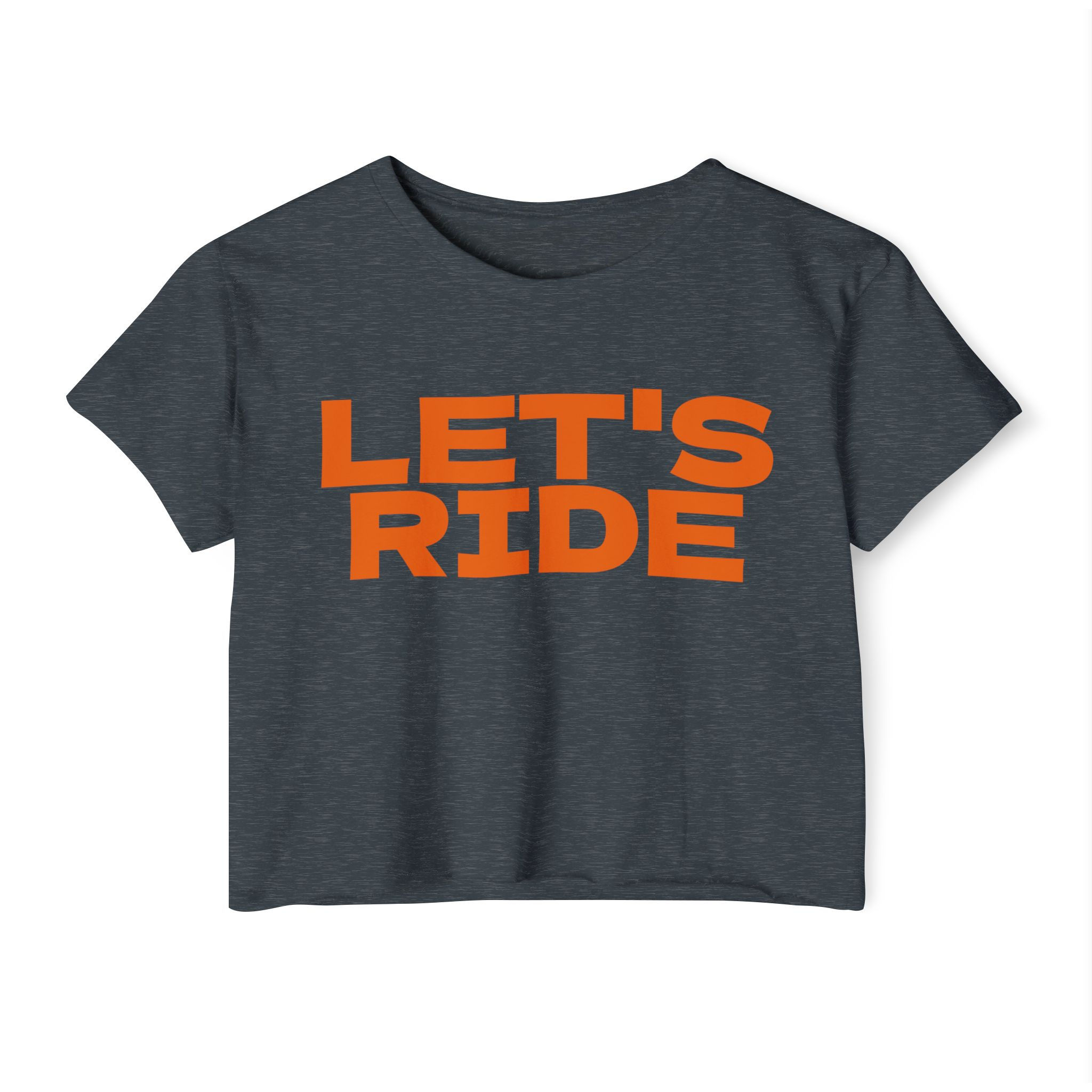 Denver Football Crop Top Shirt