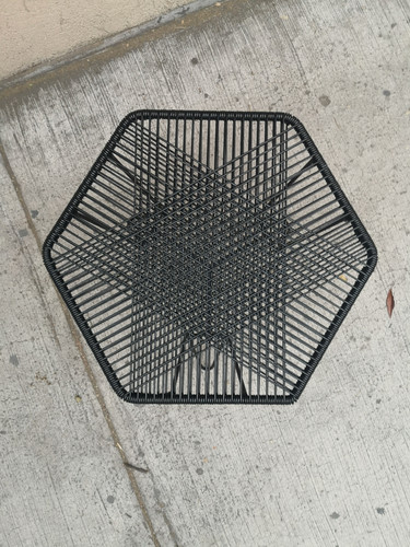 Mesa Hexagonal | Sillas Acapulco CDMX