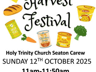 Holy Trinity Harvest Festival.