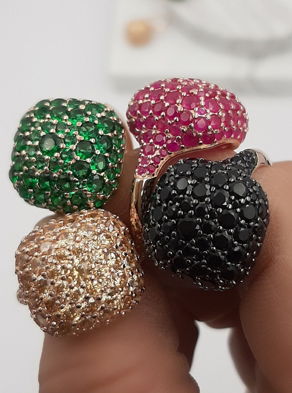 Miniatura: Anelli Pavé