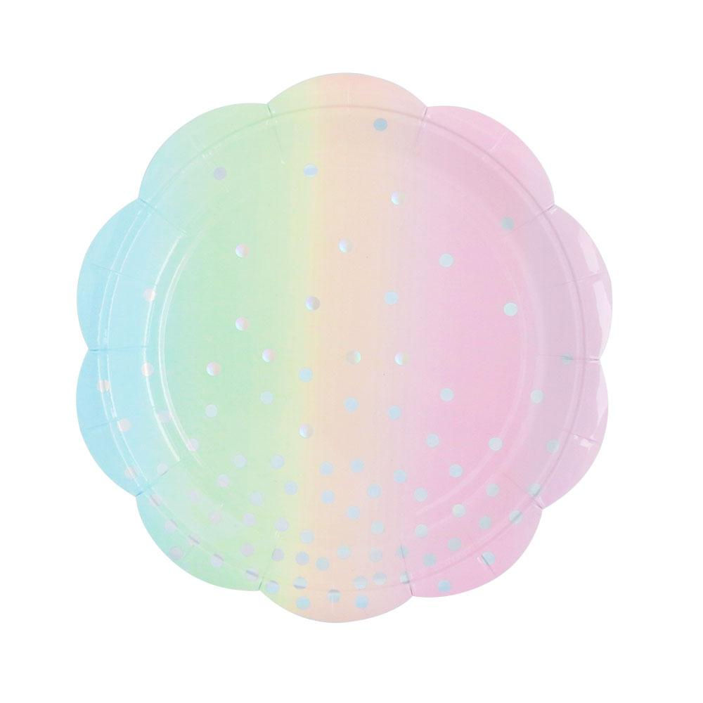 Illume Iridescent Dessert Plates
