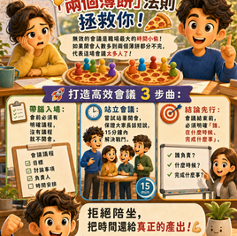 🎤 拒絕無效會議!3招讓會議高效又有料 📉