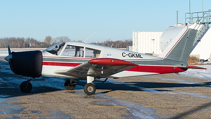 Cherokee 140 Single engine training airplane KML