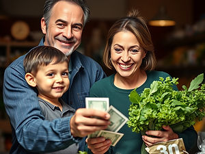 Family with more money for groceries.jpg