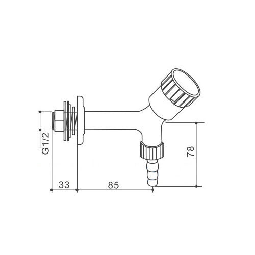 Thumbnail: Fume Hoods Water Valve WTAW12 utk Laboratorium