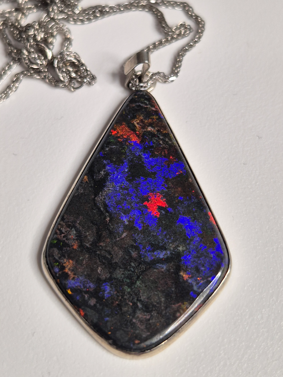 Thumbnail: ANDAMOOKA HARD  MATRIX OPAL PENDANT