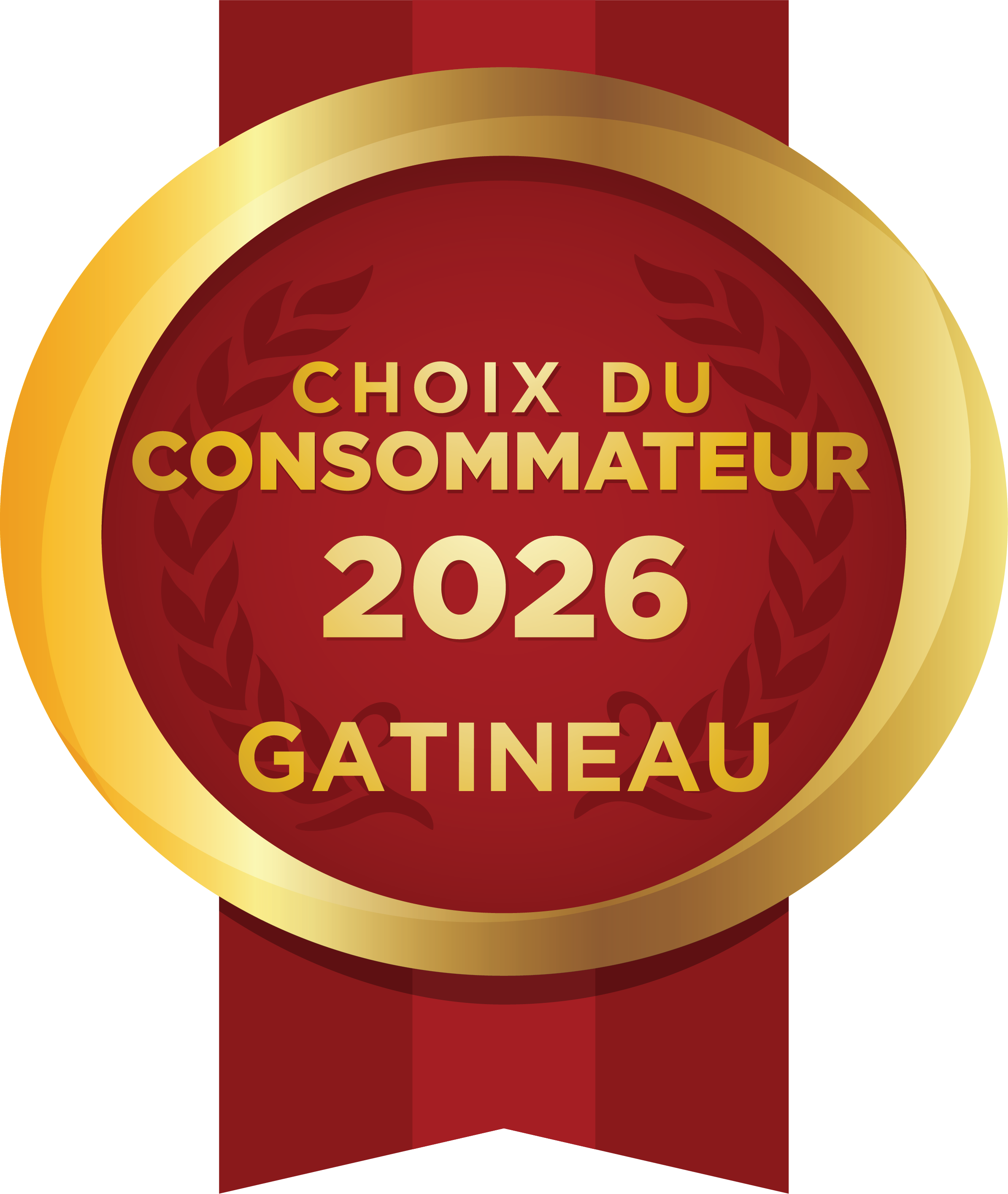 Logo du Prix Choix du Consommateur 2026 à Gatineau