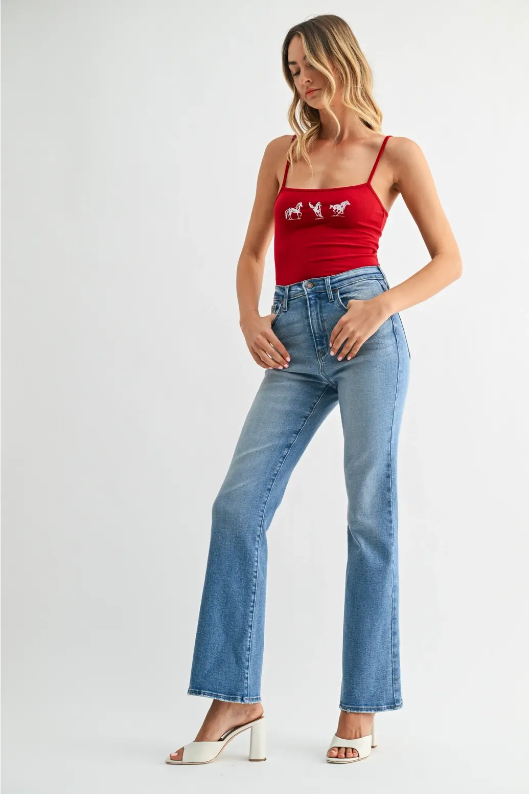 Bria Relax Flare Jeans