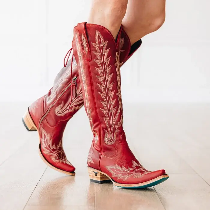 Thumbnail: Lexington Knee-High Corset Back Boot