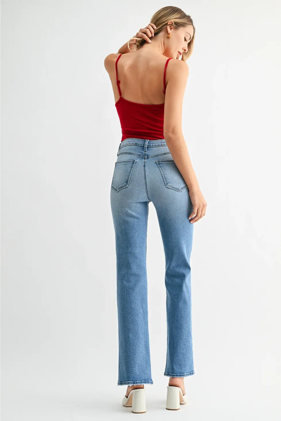 Thumbnail: Bria Relax Flare Jeans