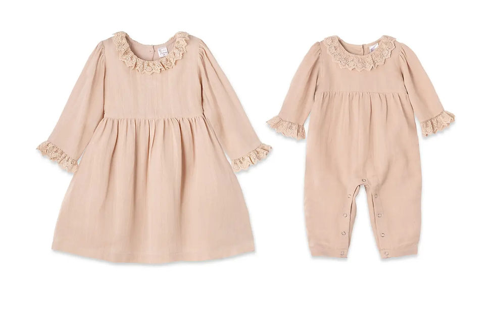 Thumbnail: Emma Ruffle Onesie/Dress