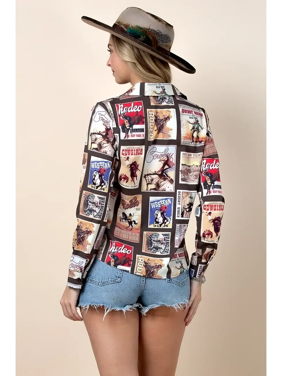 Thumbnail: Indira Cowboy Button Up