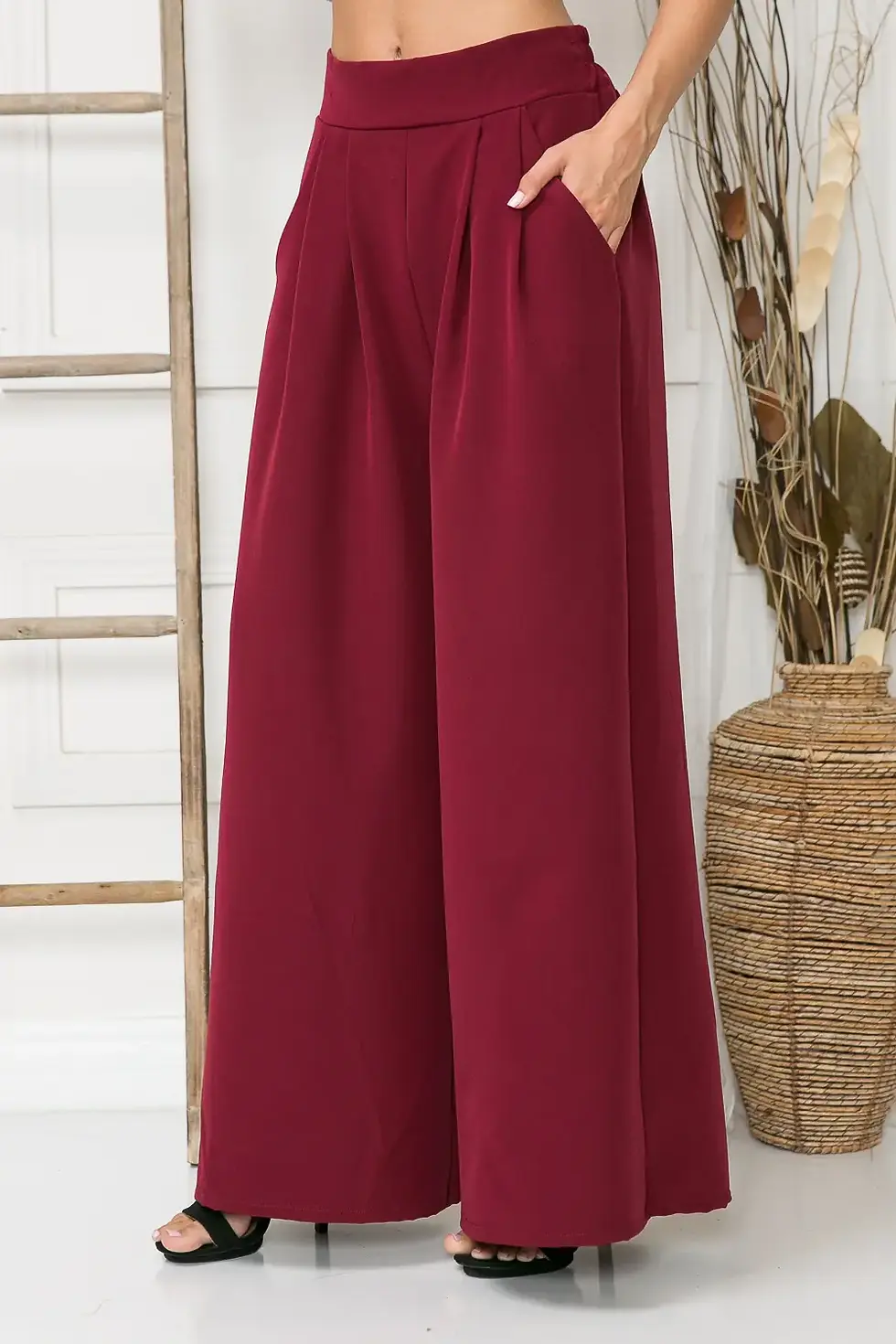 Thumbnail: Erica Wide Leg Pants
