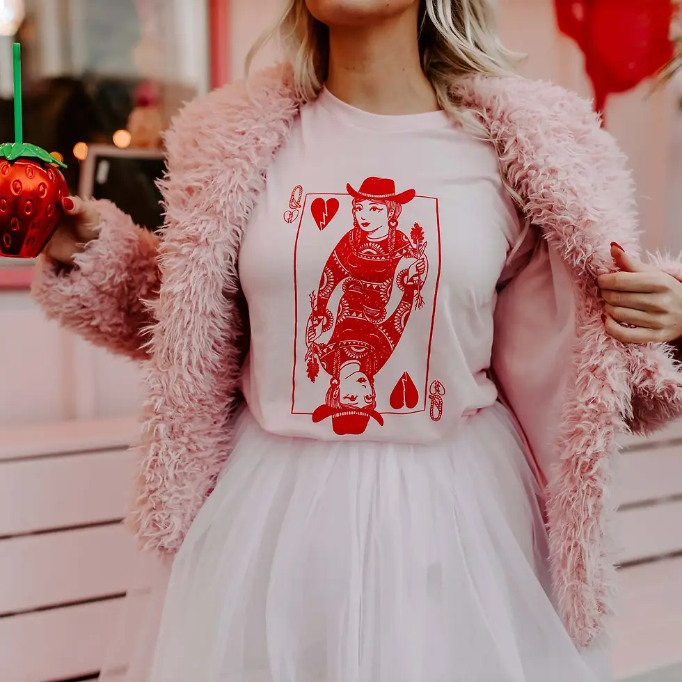 Thumbnail: Queen of Hearts Graphic Tee