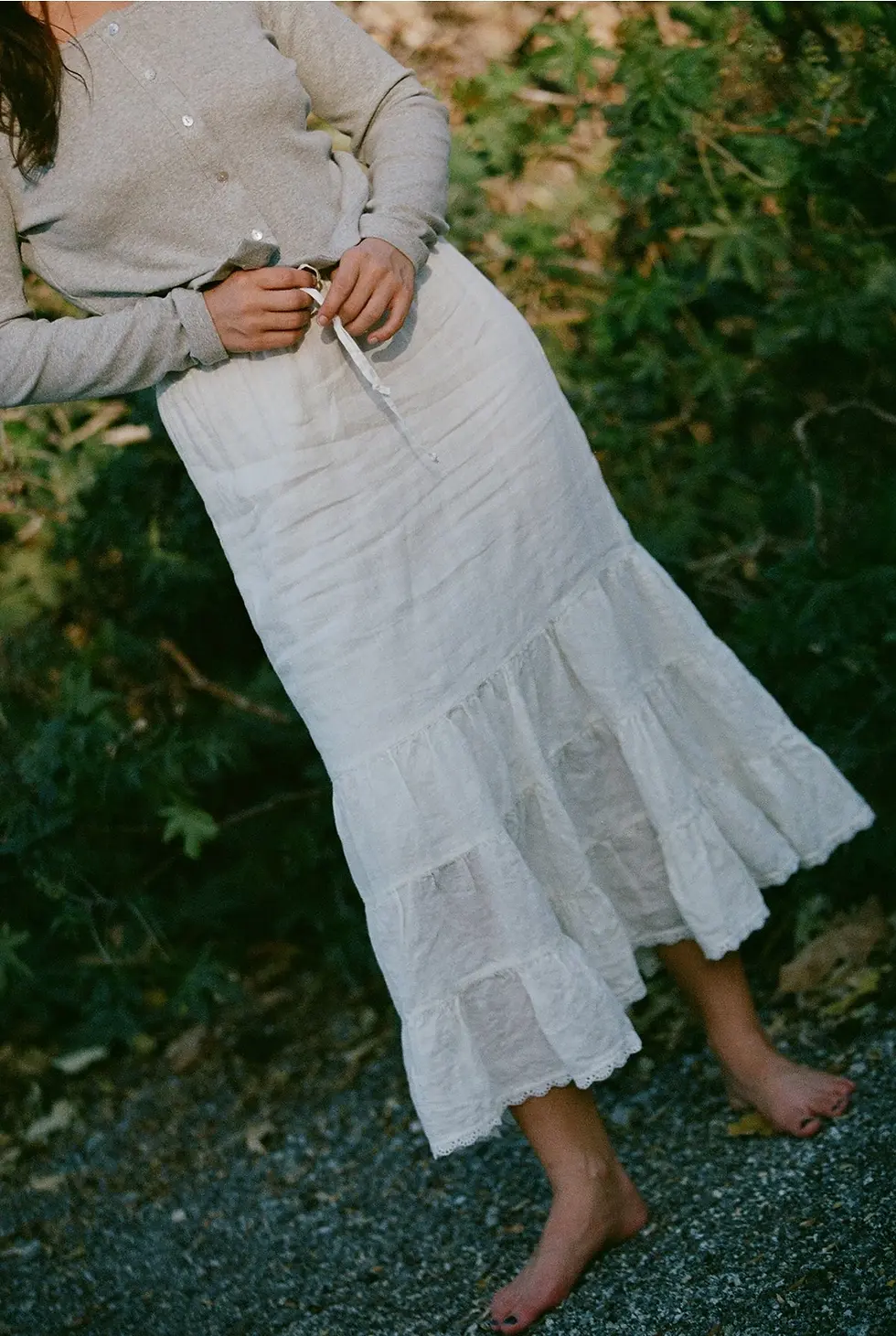 Thumbnail: Cressida Linen Skirt
