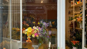 devanture du fleuriste désirée rue de la folie méricourt dans le 11e à Paris