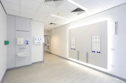 Hillingdon Hospital vinyl flooring